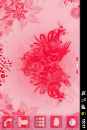 Téma lásky srdce GO Launcher poster 3