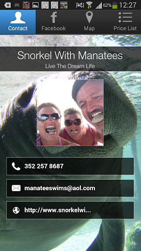 Snorkel With Manatees
