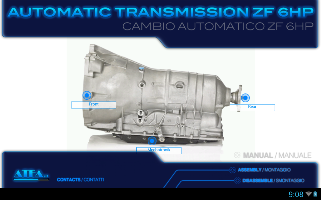 Android application C@R TOOLS ZF6HP screenshort