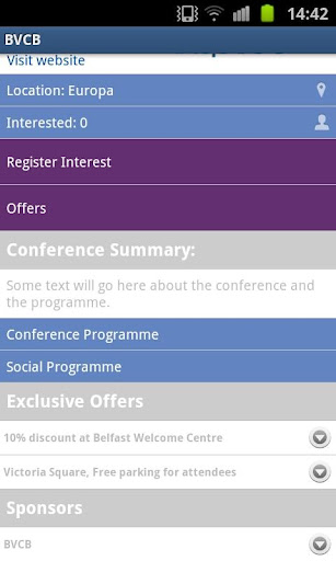 【免費商業App】Belfast Conference Guide-APP點子