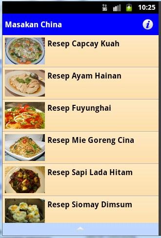 【免費書籍App】Resep Masakan China-APP點子