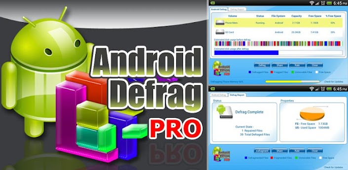 Android Defrag PRO v1.0 APK Android