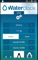 WaterClock APK صورة لقطة الشاشة #5