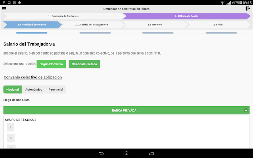 Simulador contratacion laboral Screenshots 2