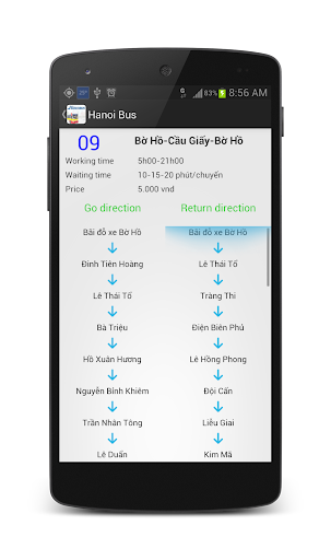 【免費交通運輸App】Hanoi Bus-APP點子