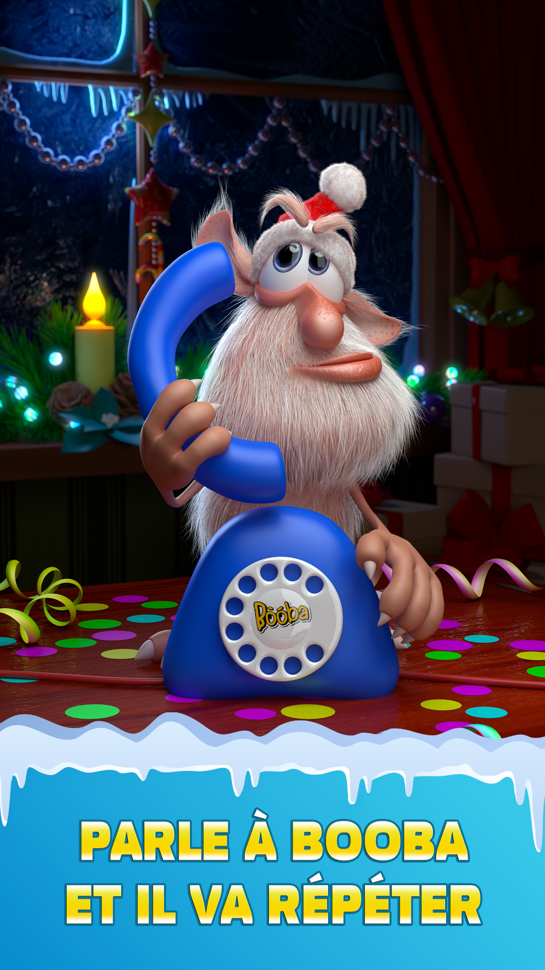 Android application Talking Booba: Santa’s Pet screenshort