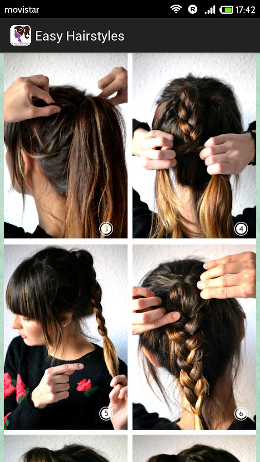 Easy Hairstyles(Step by Step) - Android Apps on Google Play