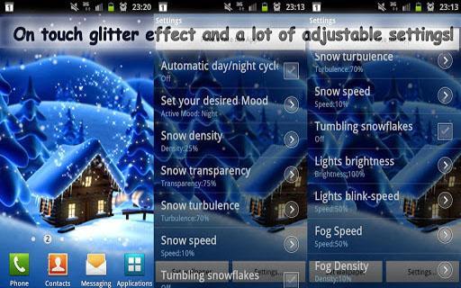 【免費個人化App】Winter Snow Live Wallpaper LWP-APP點子