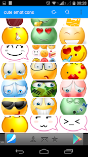 Free cute emoticons APK