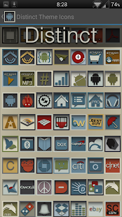 Distinct Launcher Theme - screenshot thumbnail