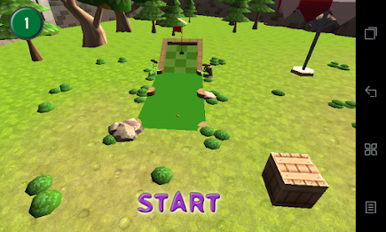 Crazy Golf Course poster 2