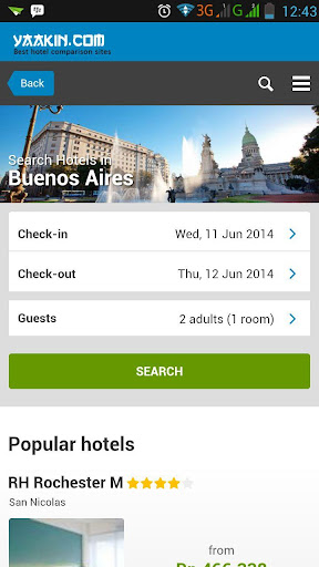 Buenos Aires Hotels Comparison