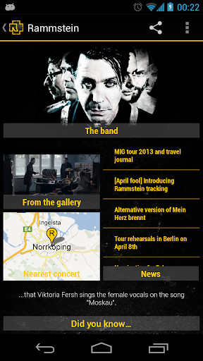 Rammstein Unofficial App