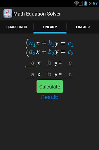 Math Equation Solver