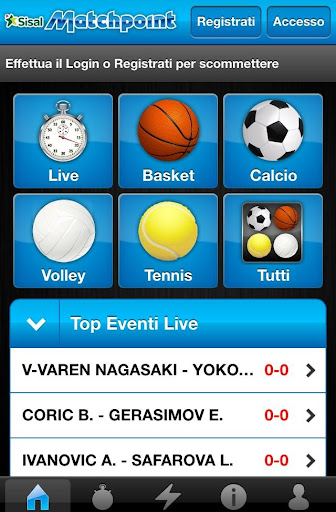 Match-Point Scommesse Mobile