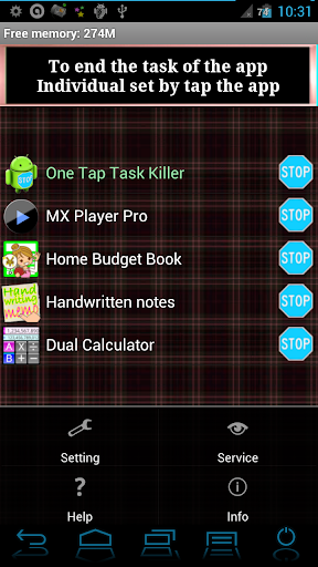 One Tap Task Killer Free