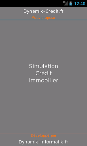 Simulation Crédit Immobilier