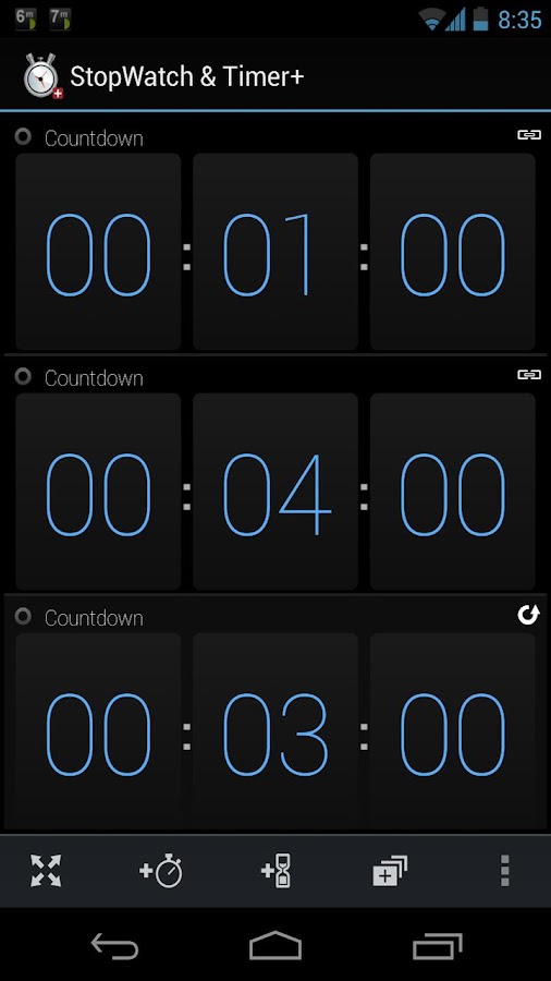 StopWatch & Timer+ - screenshot