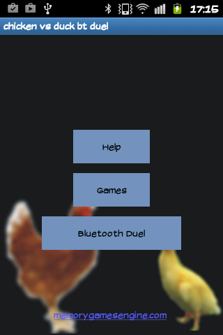 Chicken vs Duck Bluetooth Duel