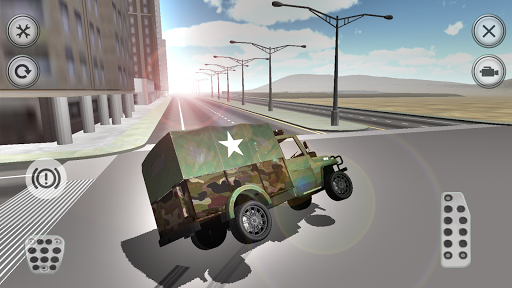 Military Truck Drive