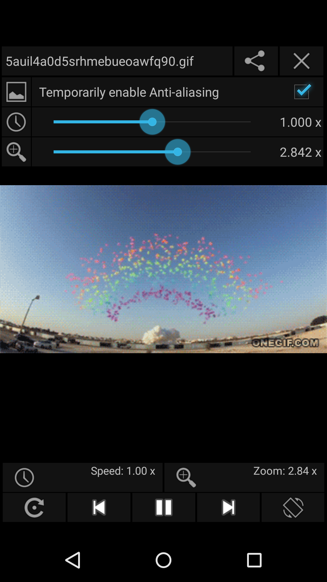 Android application GIF Player - OmniGIF screenshort