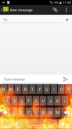 Flame Keyboard