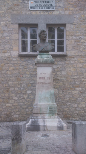Statue Du Sergent BORIES