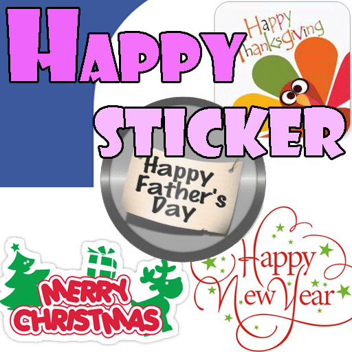 Happy Sticker-Facebook LOGO-APP點子