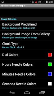download My Photo Clock Wallpaper free