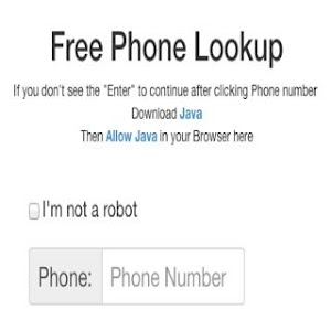 Free Cell Phone Lookup w/ Name screenshot 1