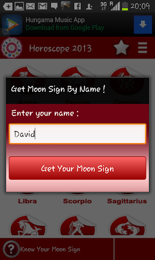 Daily Horoscope 2013