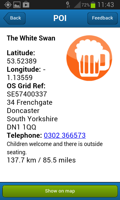 e-canalmapp North east Screen 3