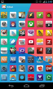 KK(Apex Nova Tsf Kitkat theme) - screenshot thumbnail