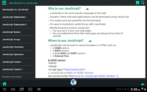 PHP and JavaScript by WAGmob Screenshots 1