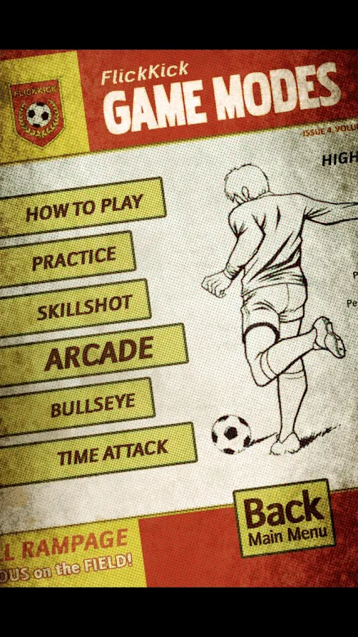 Flick Kick Football - screenshot