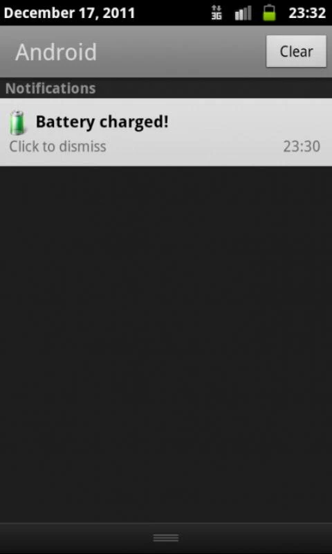  Battery Full Notification – Capture d'écran 