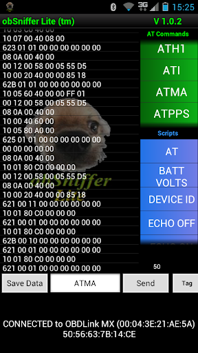 obdCANeX OBSniffer Lite