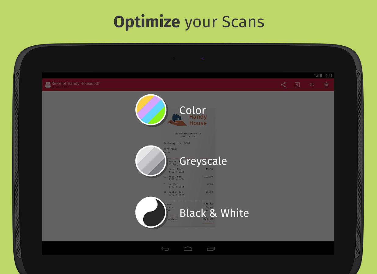Scanbot | PDF Scanner - screenshot