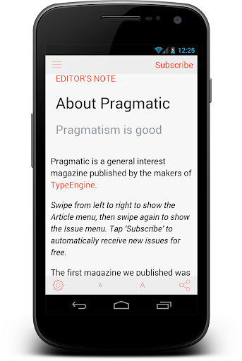 Pragmatic Magazine