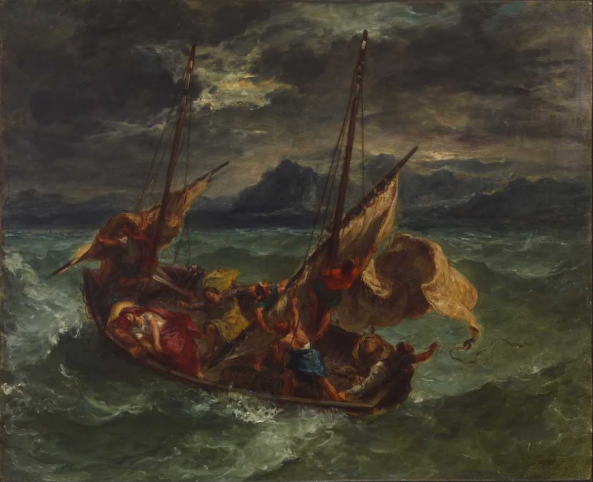 Christ On The Sea Of Galilee Eugene Delacroix Google Arts Culture