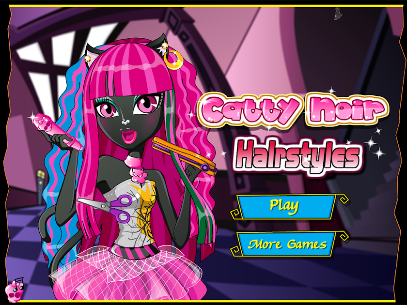 Monster Catty Hair Salon Screen 1