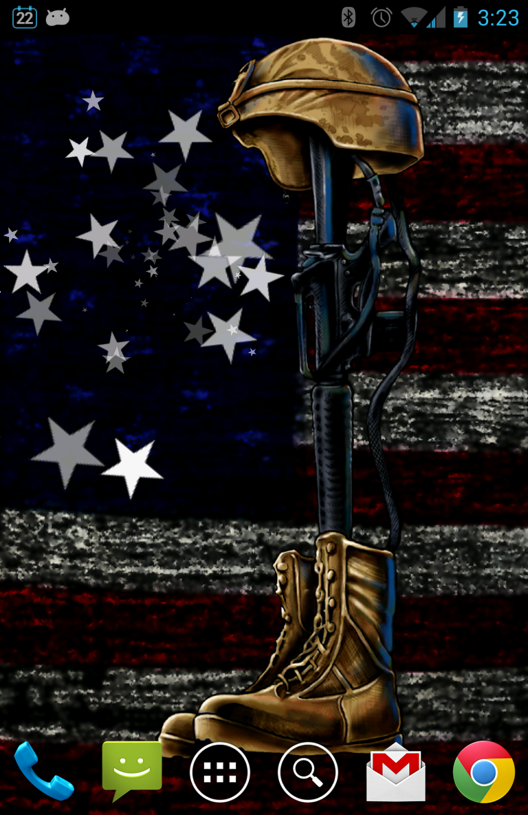 Soldier Memorial Wallpaper Screen 2