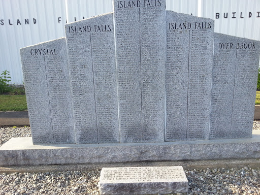 Island Falls War Memorial