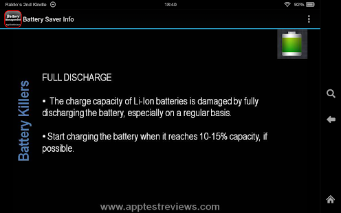 Battery Saver Info Screenshots 2
