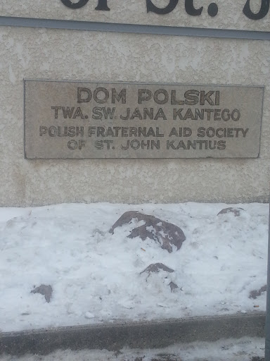 Polish Church Plaque