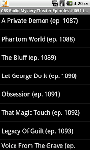 CBS Radio Mystery Theater V.22 Screenshots 6