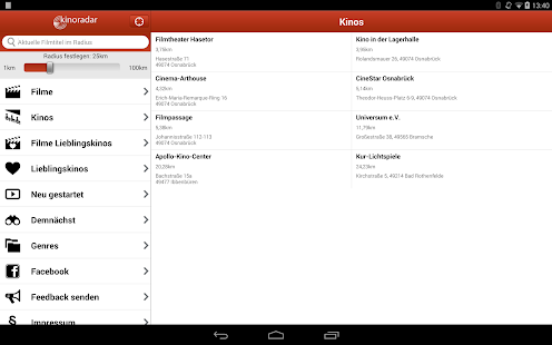 download kinoradar - Kino, Filme & mehr free