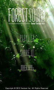 FOREST SOUND - Sound Therapy