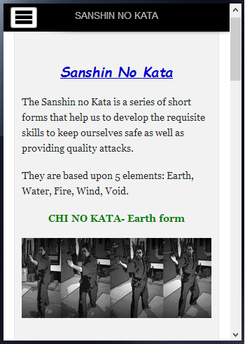 Warrior Ways Sanshin no Kata