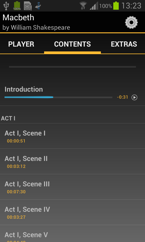 Macbeth (William Shakespeare) Screen 3